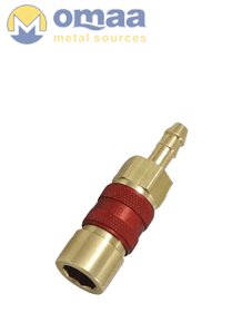 Brass Single Shut Off Quick Coupling