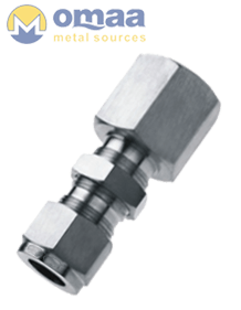 Stainless Steel Bulk Head Female Connector - BFC