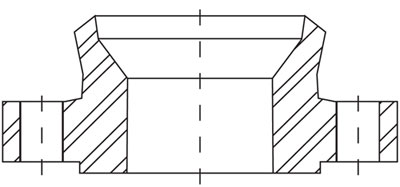 Expander flange Dimensions