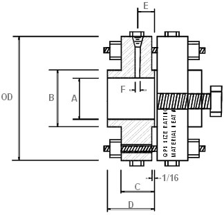 Orifice Flanges Dimension